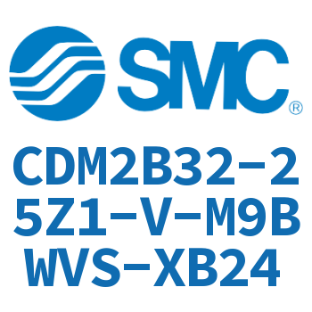 Long life standard cylinder-CDM2B32-25Z1-V-M9BWVS-XB24