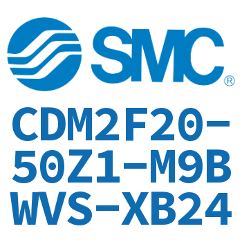 Long life mini cylinder-CDM2F20-50Z1-M9BWVS-XB24
