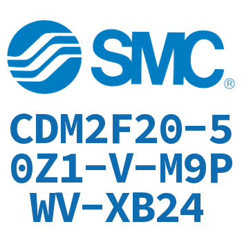 Long life mini cylinder-CDM2F20-50Z1-V-M9PWV-XB24