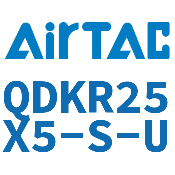Plane rotary clamping cylinder-QDKR25X5-S-U