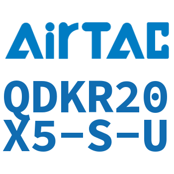 Plane rotary clamping cylinder-QDKR20X5-S-U