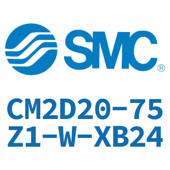 长寿命迷你气缸-CM2D20-75Z1-W-XB24