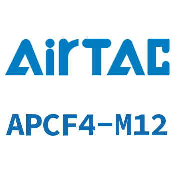 Internal thread straight connector-APCF4-M12