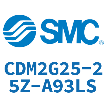 Rodless side flange type mini cylinder-CDM2G25-25Z-A93LS