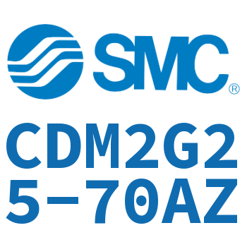 Rodless side flange type mini cylinder-CDM2G25-70AZ