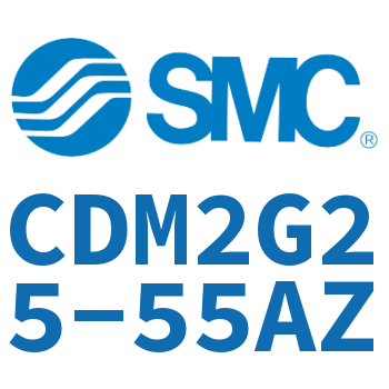 Rodless side flange type mini cylinder-CDM2G25-55AZ