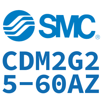Rodless side flange type mini cylinder-CDM2G25-60AZ