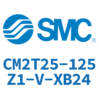Rodless trunnion type mini cylinder-CM2T25-125Z1-V-XB24