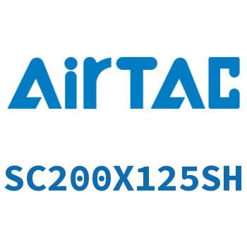 Tie rod cylinder aluminum alloy-SC200X125SH