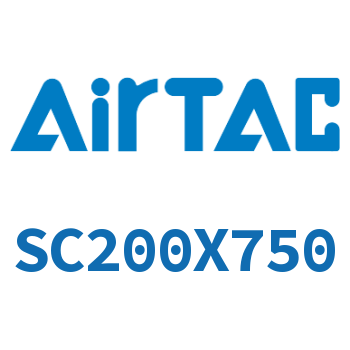 拉杆气缸铝合金 SC200X750