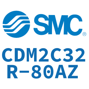 Single earring type mini cylinder-CDM2C32R-80AZ