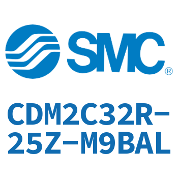 Single earring type mini cylinder-CDM2C32R-25Z-M9BAL