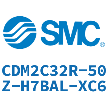 Single earring type mini cylinder-CDM2C32R-50Z-H7BAL-XC6