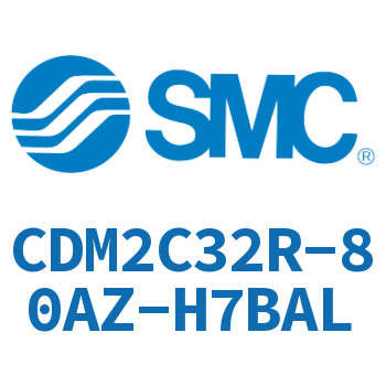 Single earring type mini cylinder-CDM2C32R-80AZ-H7BAL