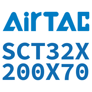 多位置倍力气缸 SCT32X200X70