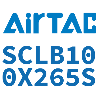 后带锁气缸 SCLB100X265S