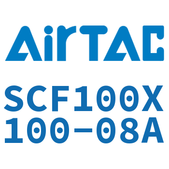 标准气缸拉杆式带阀型 SCF100X100-08A