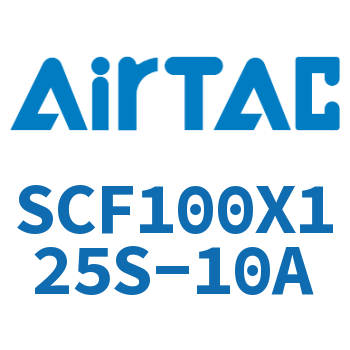 标准气缸拉杆式带阀型 SCF100X125S-10A