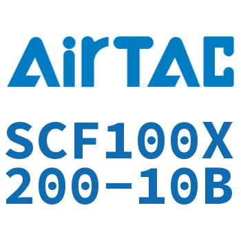 标准气缸拉杆式带阀型 SCF100X200-10B