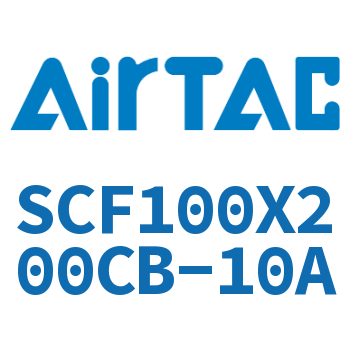 标准气缸拉杆式带阀型 SCF100X200CB-10A