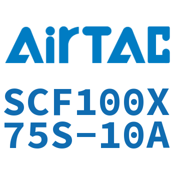 标准气缸拉杆式带阀型 SCF100X75S-10A