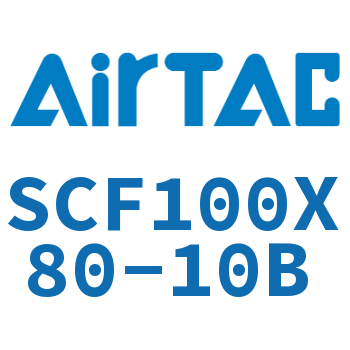 标准气缸拉杆式带阀型 SCF100X80-10B