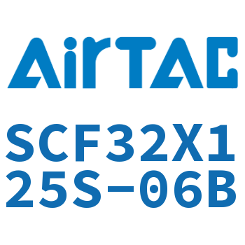 标准气缸拉杆式带阀型 SCF32X125S-06B
