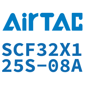标准气缸拉杆式带阀型 SCF32X125S-08A