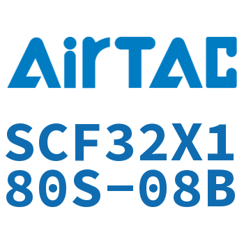 标准气缸拉杆式带阀型 SCF32X180S-08B