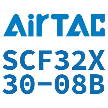 标准气缸拉杆式带阀型 SCF32X30-08B