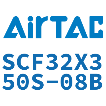 标准气缸拉杆式带阀型 SCF32X350S-08B