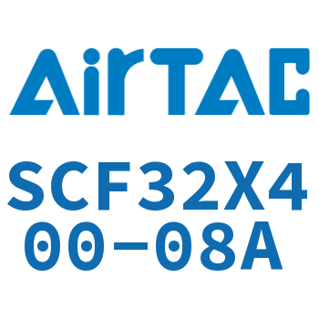 标准气缸拉杆式带阀型 SCF32X400-08A