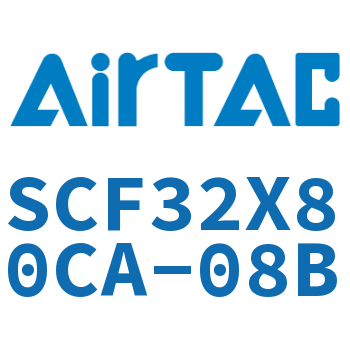 标准气缸拉杆式带阀型 SCF32X80CA-08B