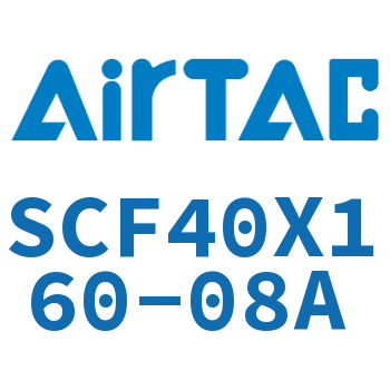 标准气缸拉杆式带阀型 SCF40X160-08A