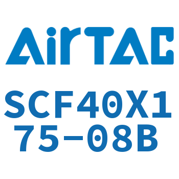 标准气缸拉杆式带阀型 SCF40X175-08B