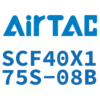标准气缸拉杆式带阀型 SCF40X175S-08B