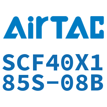 标准气缸拉杆式带阀型 SCF40X185S-08B