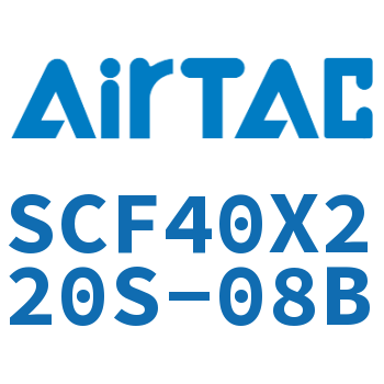 标准气缸拉杆式带阀型 SCF40X220S-08B