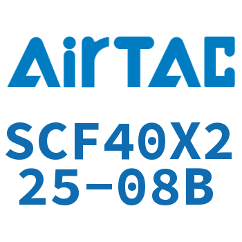 标准气缸拉杆式带阀型 SCF40X225-08B