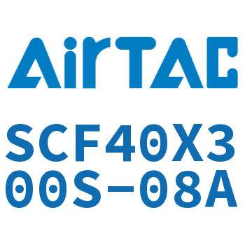 标准气缸拉杆式带阀型 SCF40X300S-08A