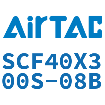 标准气缸拉杆式带阀型 SCF40X300S-08B