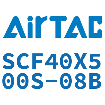 标准气缸拉杆式带阀型 SCF40X500S-08B