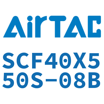 标准气缸拉杆式带阀型 SCF40X550S-08B