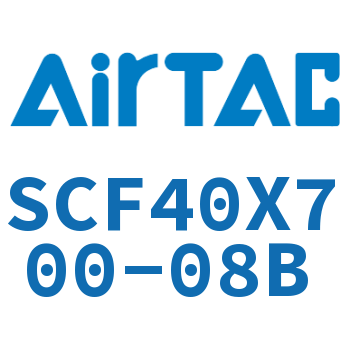 标准气缸拉杆式带阀型 SCF40X700-08B