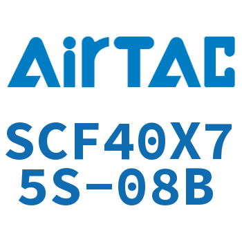 标准气缸拉杆式带阀型 SCF40X75S-08B