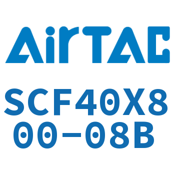 标准气缸拉杆式带阀型 SCF40X800-08B