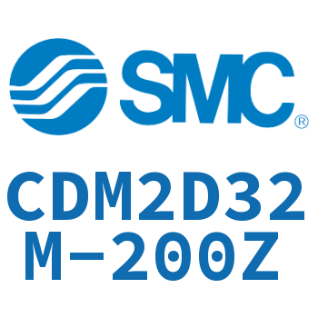 Double earring type mini cylinder-CDM2D32M-200Z