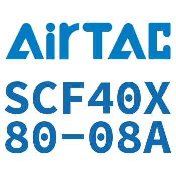 标准气缸拉杆式带阀型 SCF40X80-08A