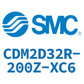 Double earring type mini cylinder-CDM2D32R-200Z-XC6