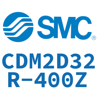 Double earring type mini cylinder-CDM2D32R-400Z